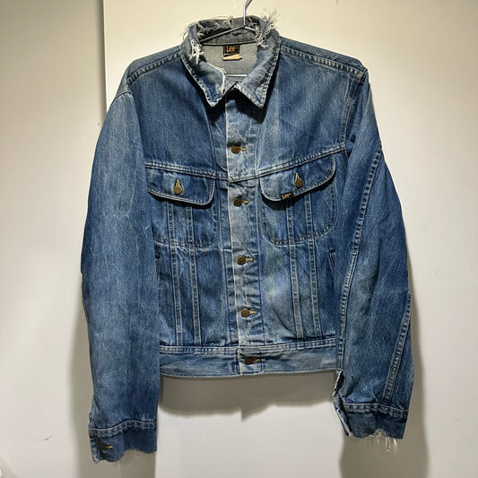 1980s denim lee jacket