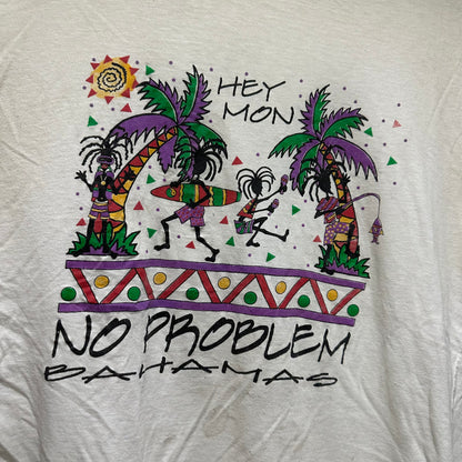 "hey mon, Nor problem" Bahamas tshirt